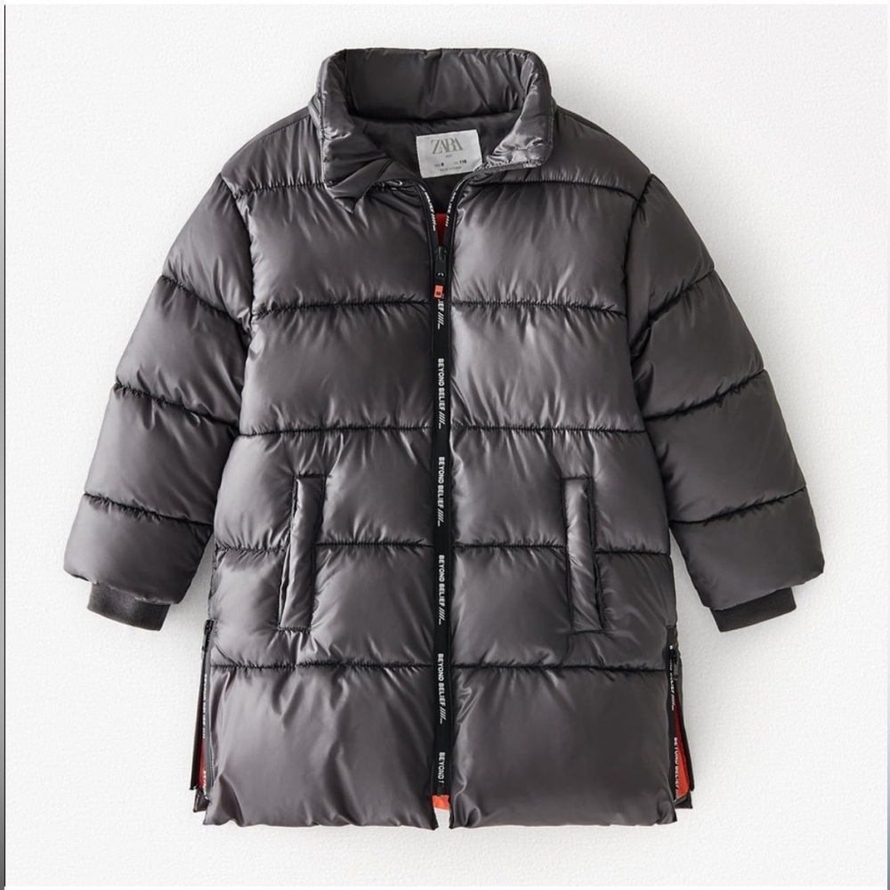 Zara kids athletic quilted puffer size 9T